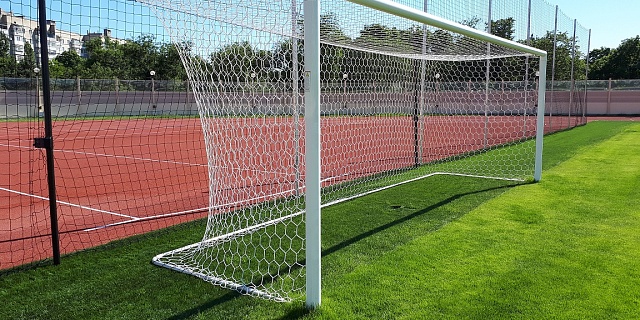 Футбольные поля с натуральным газоном